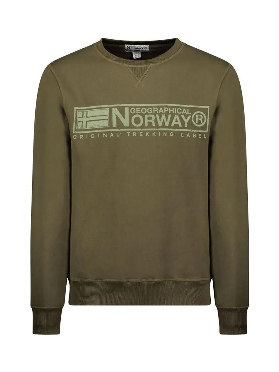 Sweat Kaki Homme Geographical Norway Gantoine 2
