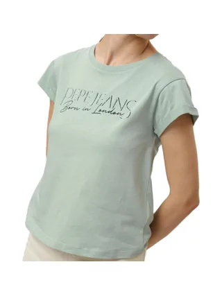 T-shirt Vert Femme Pepe jeans Hannon 1