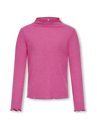 T-Shirt Manches Longues Rose Fille Kids ONLY Kognella 1