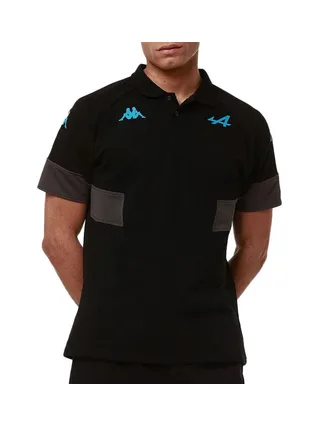Polo Noir Homme Kappa Andoi Alpine F1 1