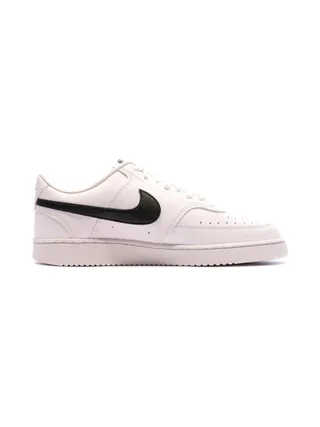 Baskets Blanc/Noir Homme Nike Court Vision Low 2