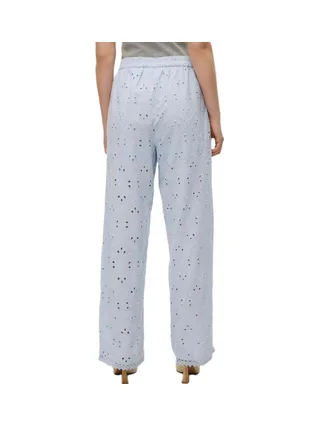 Pantalon fluide Bleu Femme Vero Moda Wide 2