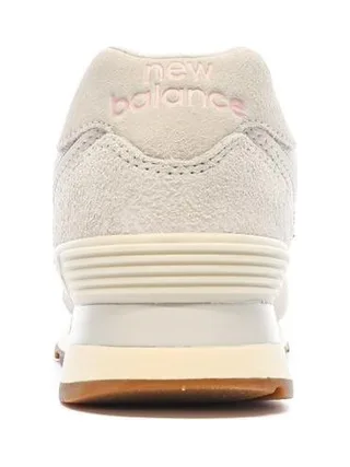 Baskets Beige/Rose Femme New Balance 574 3