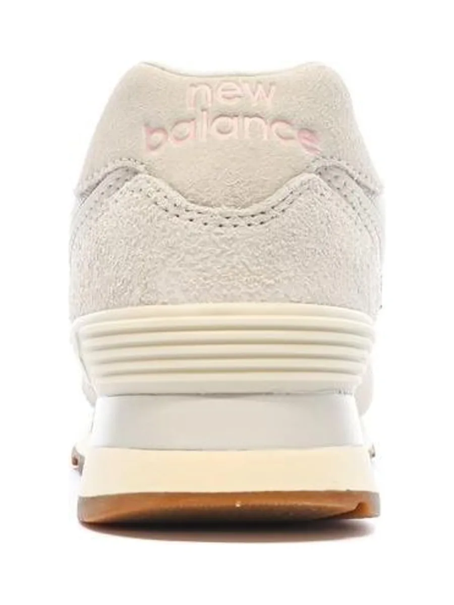 Baskets Beige/Rose Femme New Balance 574 4
