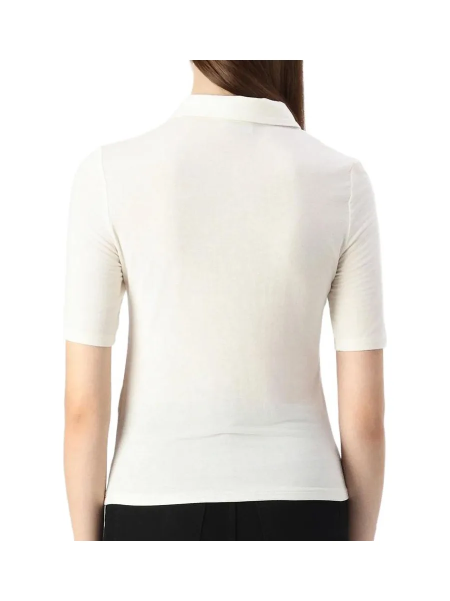 Polo Blanc Femme JDY Sanni 2/4 3