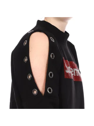 Robe Sweat Noire Femme Supreme Jessy 3