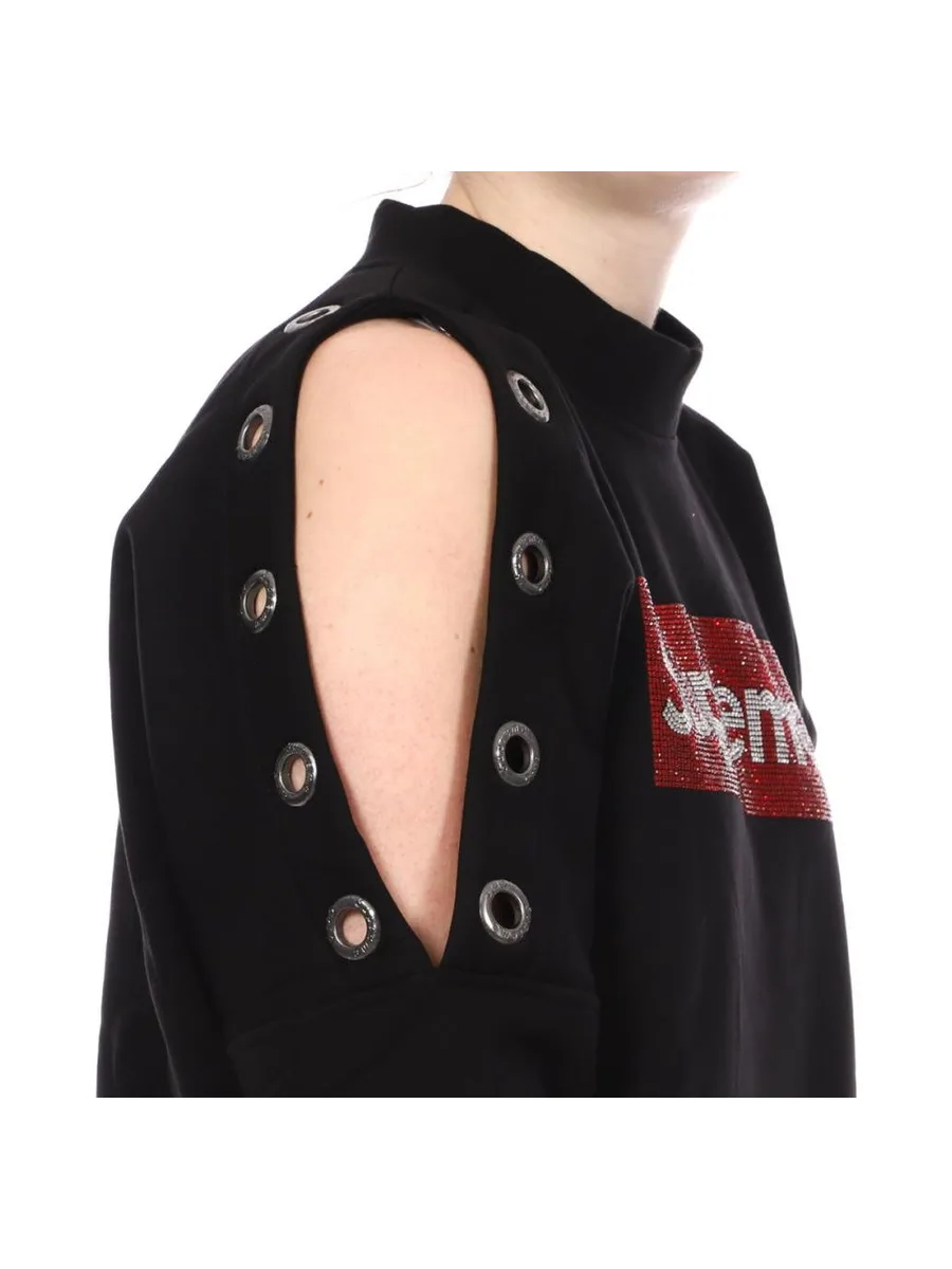 Robe Sweat Noire Femme Supreme Jessy 4