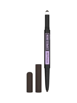 Crayon à Sourcils Double Embout Express Brow Satin Duo Maybelline New York Black brown 1