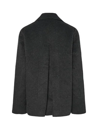 Manteau Noir Femme Pieces Jasmin Outerwear 2