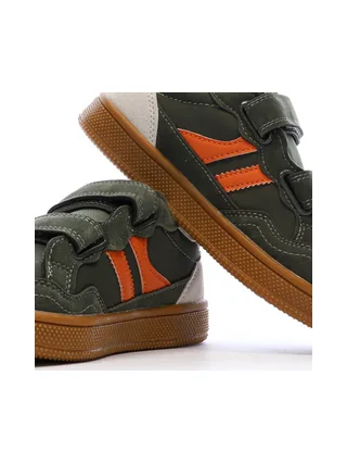 Baskets Kaki/Orange Garçon Xti 151408 7