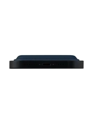 Leather wallet with MagSafe Blue 4