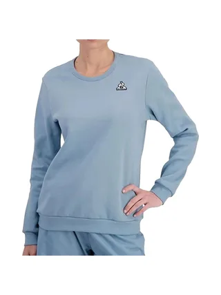 Sweat Bleu Femme Le Coq Sportif Crew 1