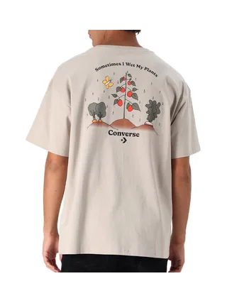 T-Shirt Beige Homme Converse High Summer 2
