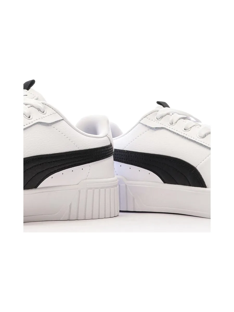 Baskets Blanches/Noires Femme Puma Carina 2.0 8