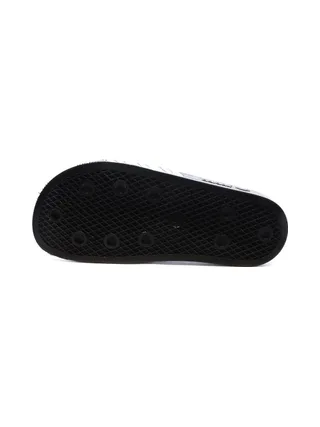 Claquettes Noires/Argent Femme Adidas Adilette 2