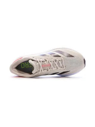 Chaussures de running Blanches/Roses Femme Adidas Adizeros 4