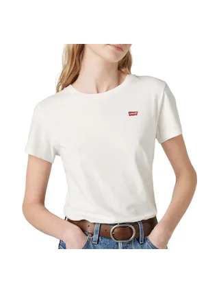 T-Shirt Blanc Femme Levi's Perfects 1