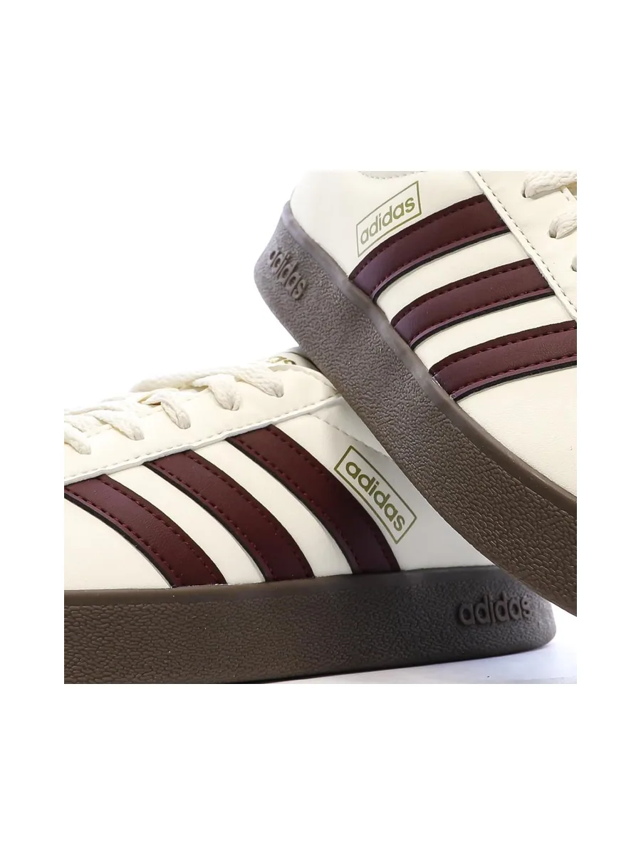 Baskets Beiges/Rouges Homme Adidas Vl Court 2.0 7