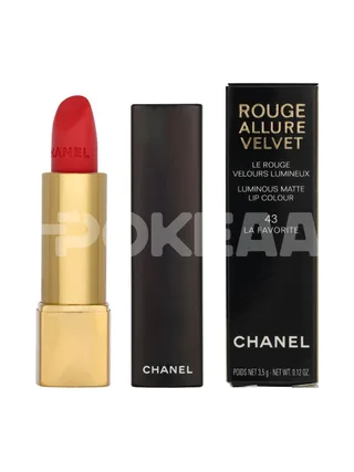 Chanel Rouge Allure Velvet Luminous Matte Lip Colour 3.5g - #43 La Favorite 1