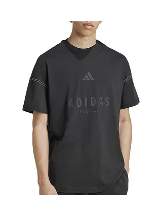 T-Shirt Noir Homme Adidas JJ3658 1