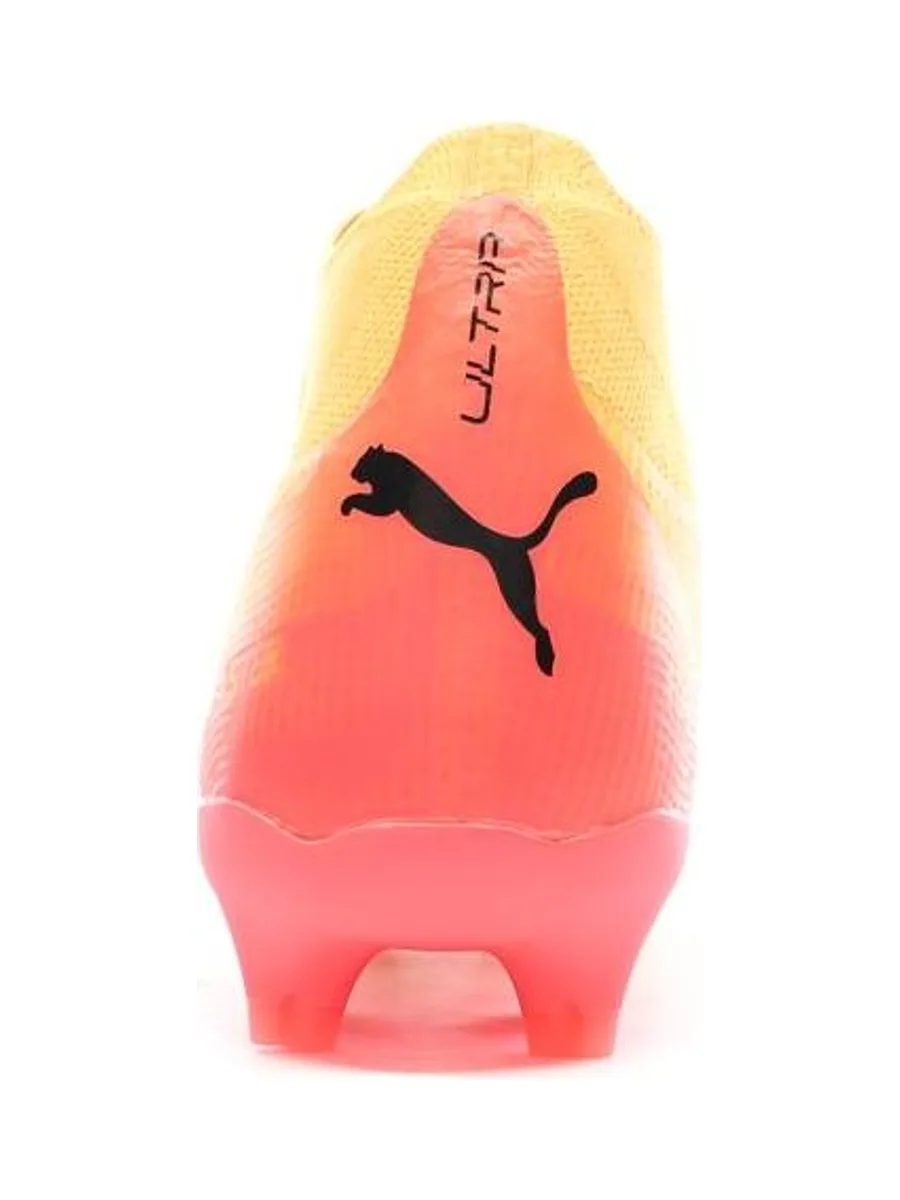 Chaussures de Football Orange, Noir Homme Puma Ultra Pro 4