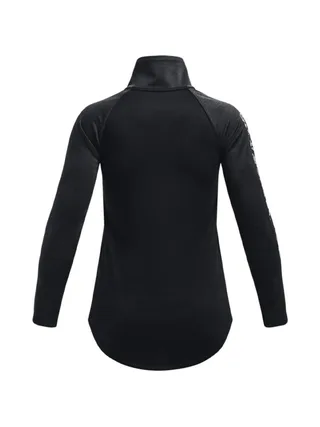 T-shirt à manches longues demi-zip Noir Fille Under Armour Tech Graphic Half 2