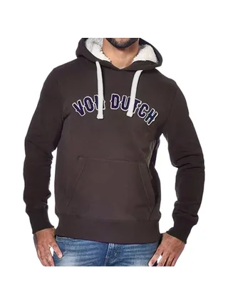 Sweat à Capuche Marron Homme Von Dutch Must 1