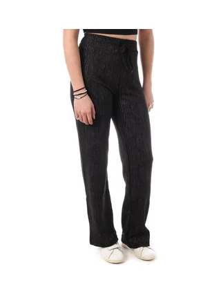 Pantalon Fluide Noir Femme Monday Premium D10001 1