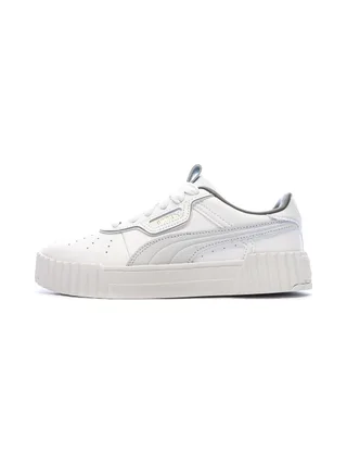 Baskets Blanc/Gris Femme Puma Carina 3.0 Luxe 1