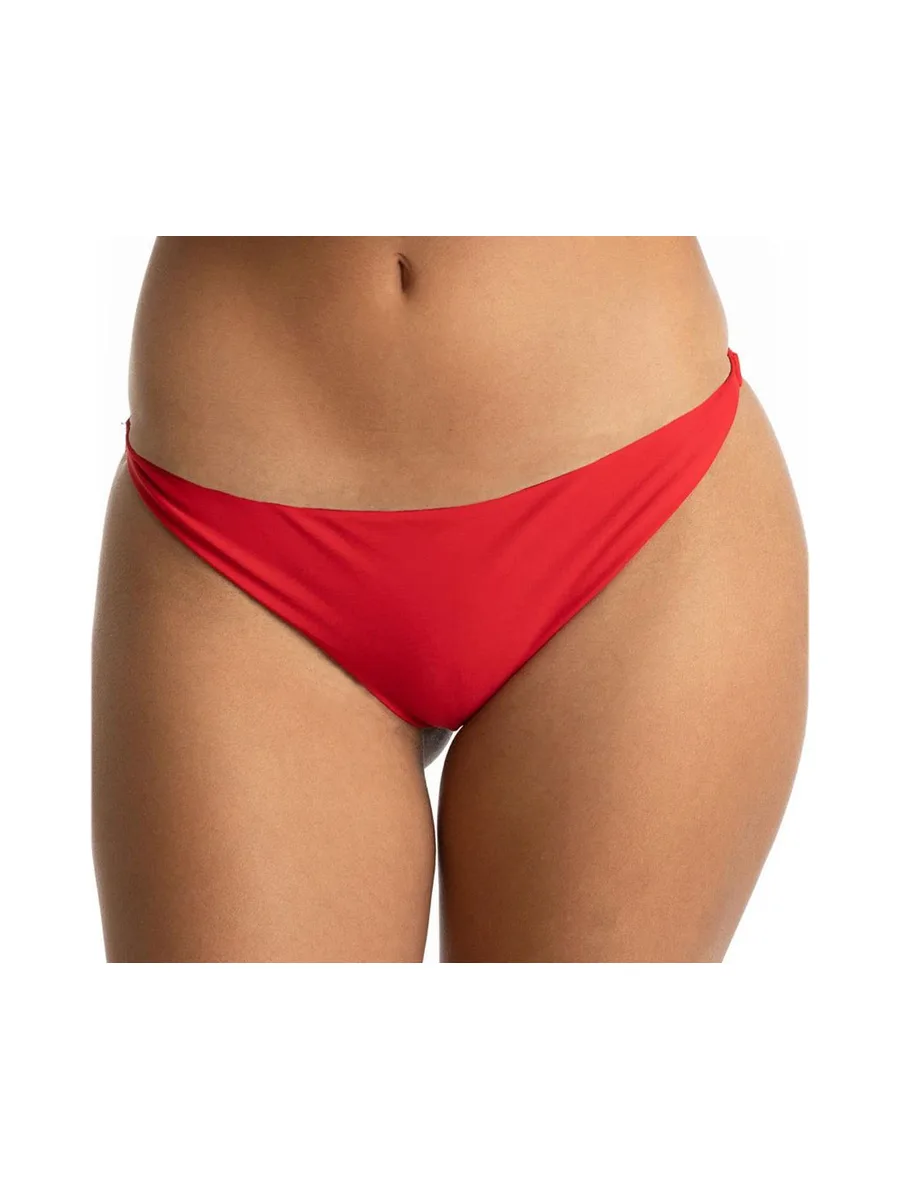 Bas de Bikini Rouge Femme Sun Project Tanga - Taille 2