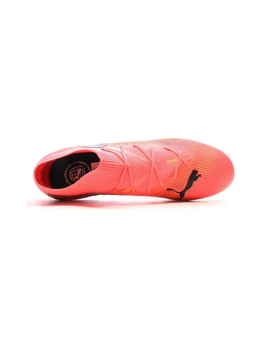 Chaussures de Football Orange Homme Puma Future 7 Match Fg/ag 5