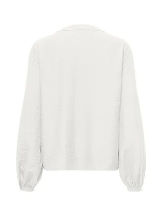 Blouse Blanche Femme JDY Train Neck 2