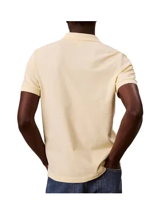 Polo Jaune Homme Calvin Klein Jeans Ss Monogram Pique 2