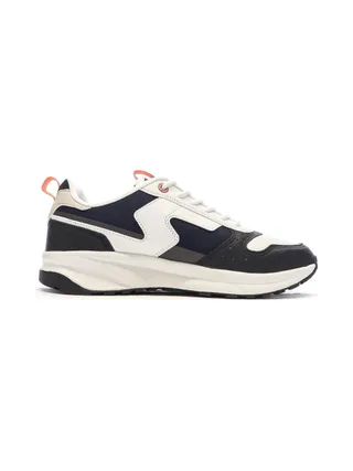 Baskets Blanches/Noires Homme Schott Maki 2