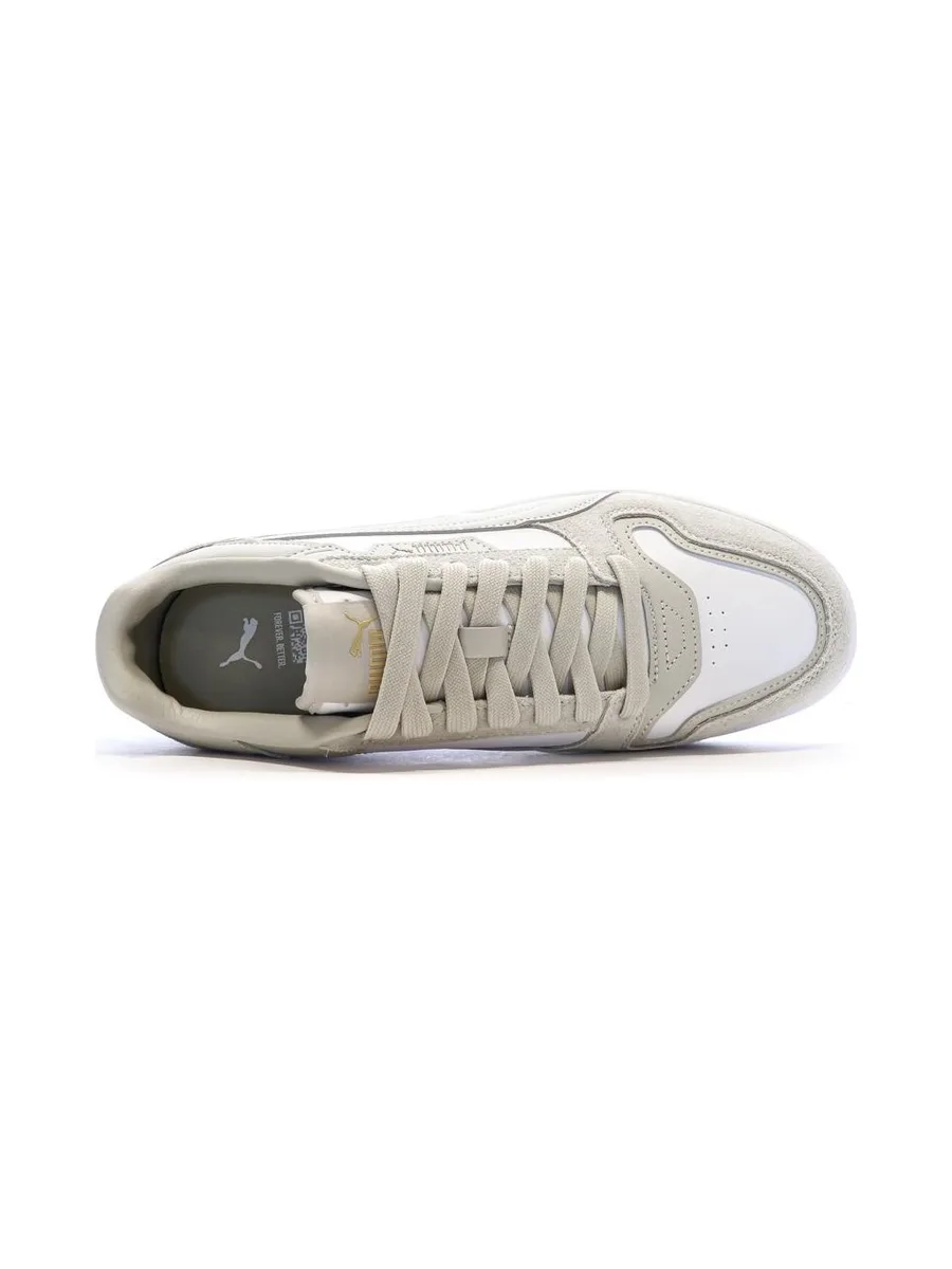 Baskets Beige/Blanc Homme Puma Court Classic Street 5