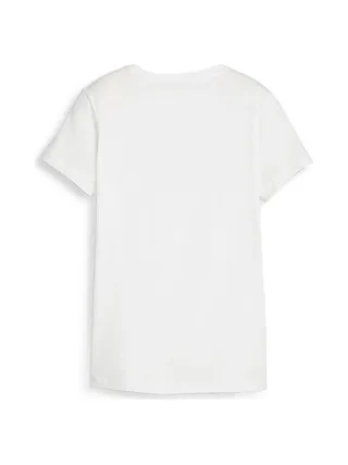 T-shirt Blanc/Noir Femme Puma Essential 2
