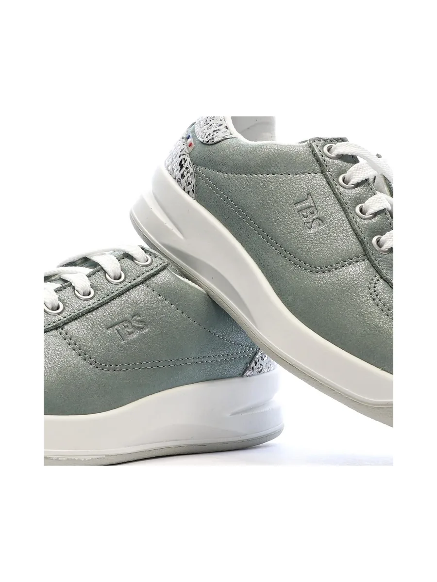 Baskets Vert Femme TBS Brandie 8