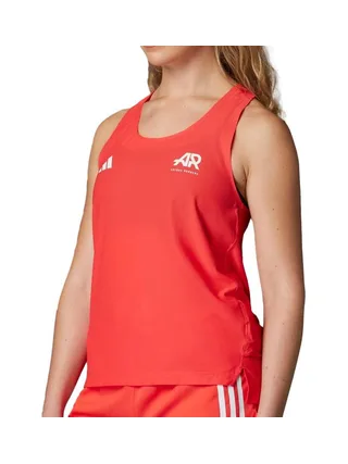 Débardeur de running Rouge Femme Adidas Otr Ar Singl W 1