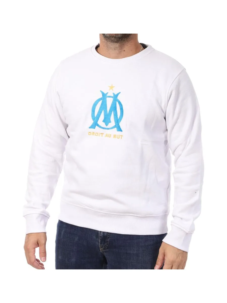 Sweat Blanc Homme Olympique de Marseille G23025T 2