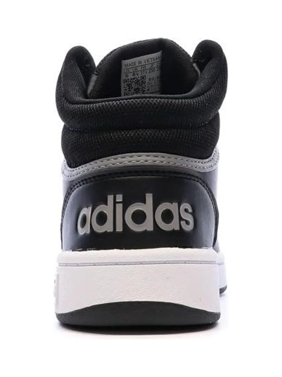 Baskets Noires Femme Adidas Hoops GW5456 4