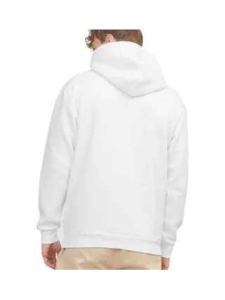Sweat à Capuche Blanc Homme Jack & Jones Bradley Hood 2