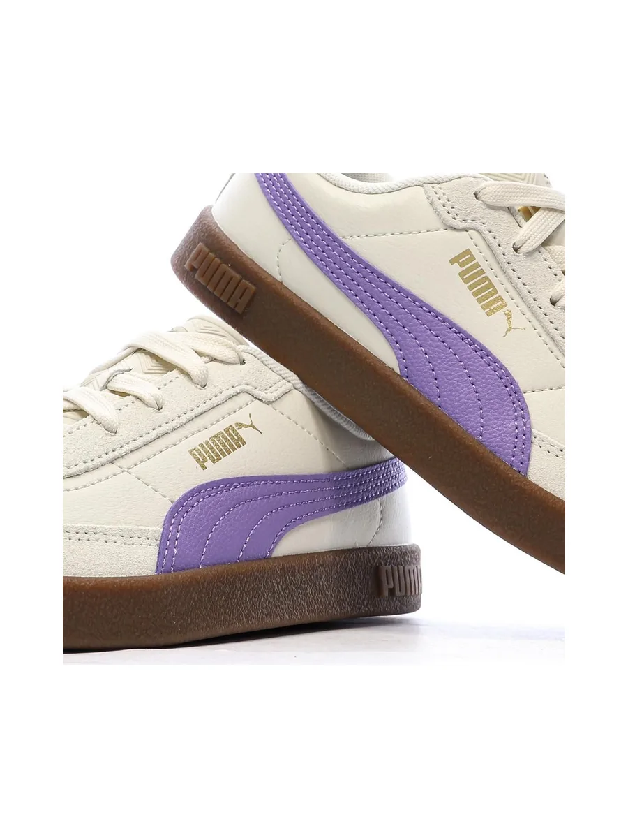 Basket Ecru/Violet Femme Puma Club Ii Era 8