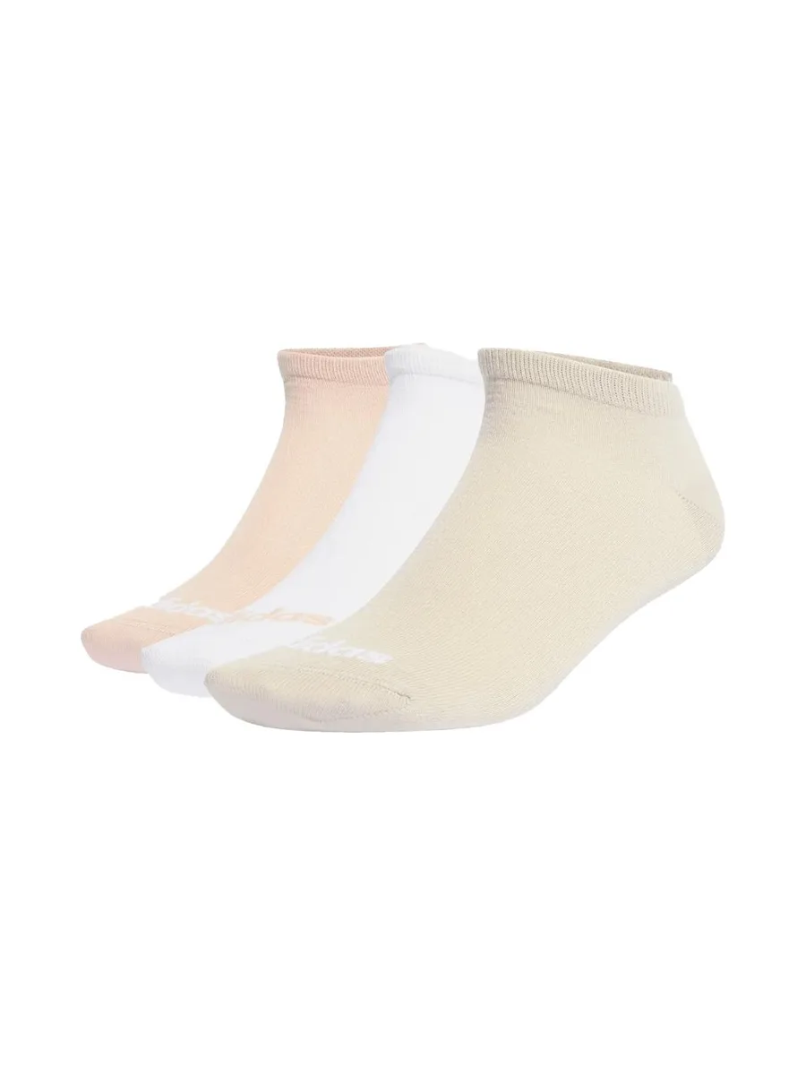 X3 Paires de Chaussettes Rose/Beige Homme Adidas Lin Low 2