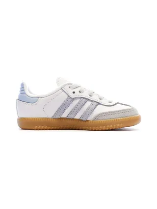 Baskets Grise/Blanches Bébé Adidas Samba Og 2