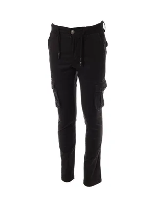 Pantalon Noir Garçon Paname Brothers James0 1