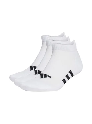 Lot de 3 paires de chaussettes Blanc/Noires Homme Adidas Cush 1