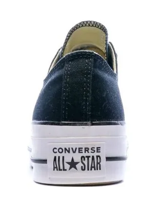 Baskets Plateforme Noires Femme Converse Ox 3
