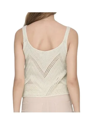 Top Crochet Beige Femme Jdy 15226348 2