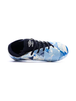 Chaussures de Football Bleu/Blanc Garçon Umbro For FG 4