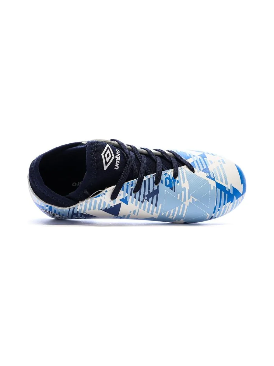 Chaussures de Football Bleu/Blanc Garçon Umbro For FG 5